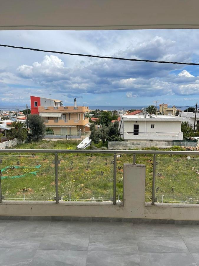 Airport View Apartments Artemida  Bagian luar foto